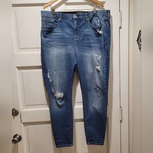 Torrid Premium Sky High Skinny Jeans – Plus Size 22R EUC